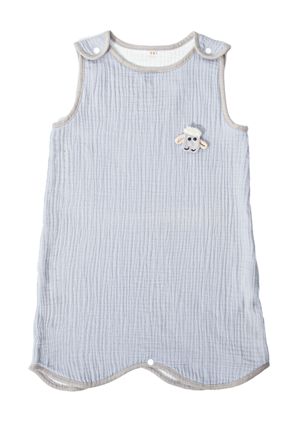 Wholesale Sleeveless Cotton Baby Sleeping Bag White Label Manufacturer