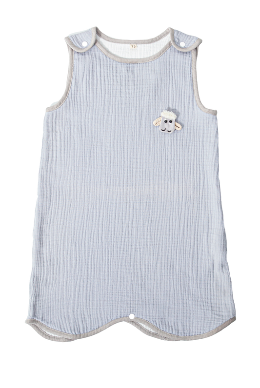 Wholesale Sleeveless Cotton Baby Sleeping Bag White Label Manufacturer