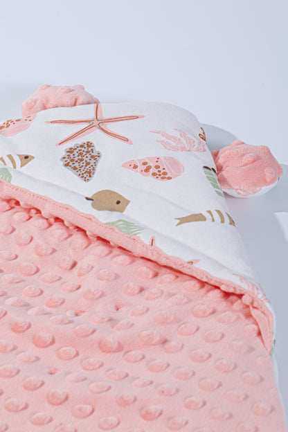 Wholesale Organic Newborn Baby Swaddle Red Blanket White Label Manufacturer