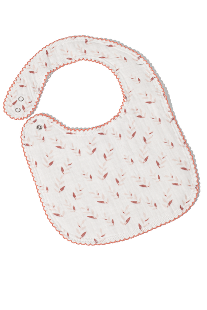 Wholesale Four-layers Cotton Gauze Baby Bib White Label Manufacturer