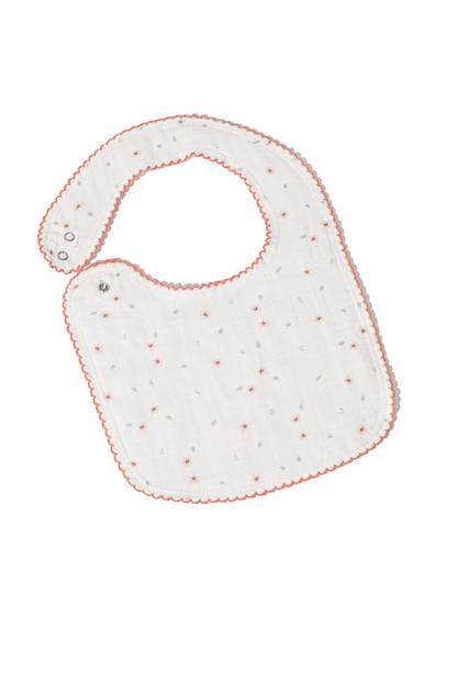 Wholesale Four-layers Cotton Gauze Baby Bib White Label Manufacturer