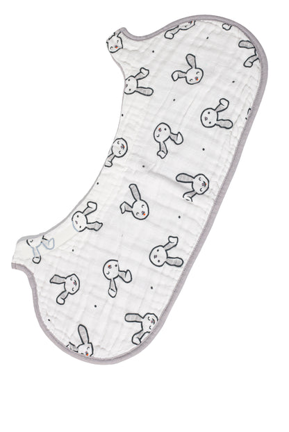 Wholesale Non-Slip Cotton Baby Bib White Label Manufacturer
