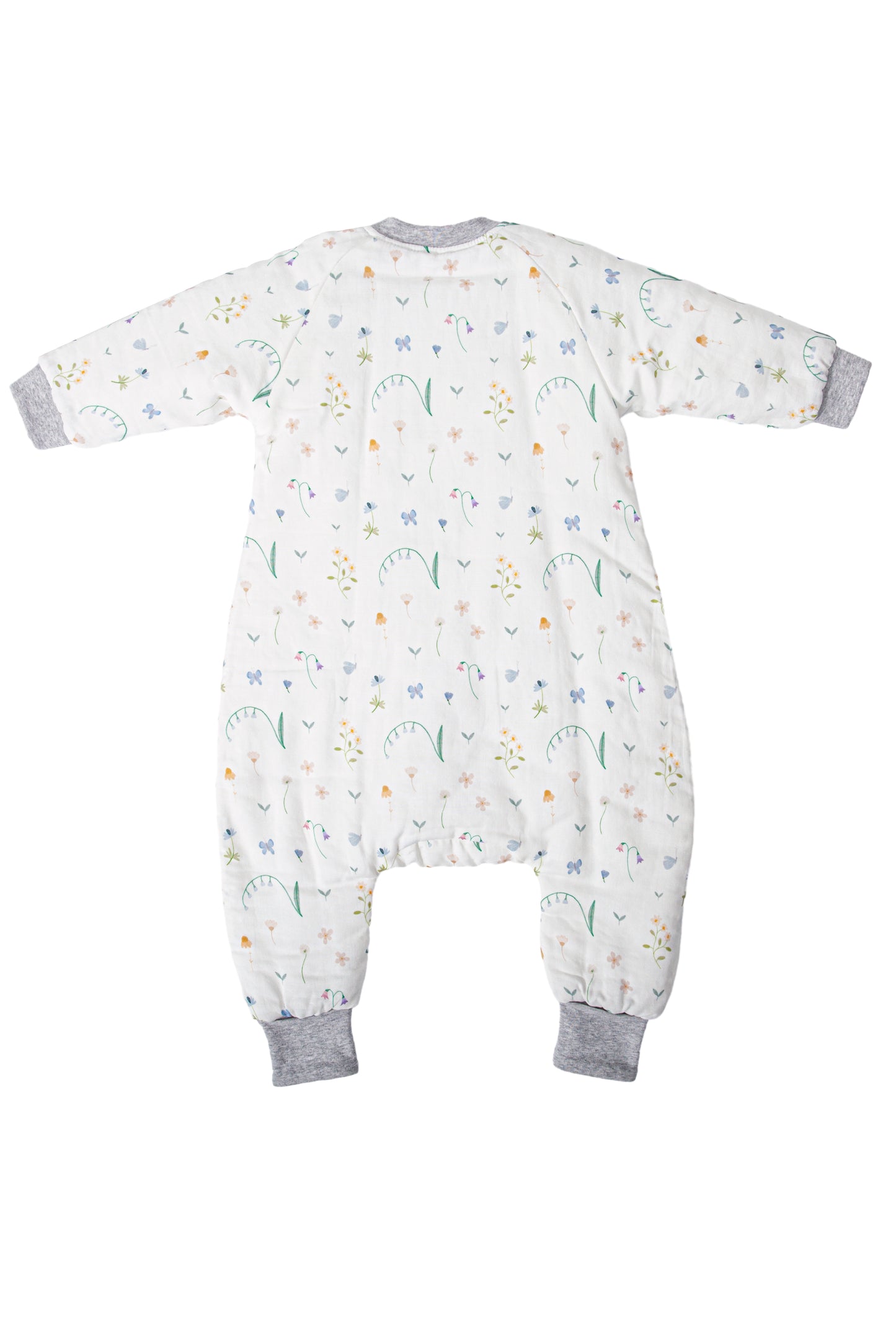 Wholesale Long Sleeves Baby Quilted White Tailor Sleeping Bag White Label Manufacturer