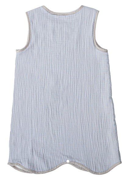 Wholesale Sleeveless Cotton Baby Sleeping Bag White Label Manufacturer