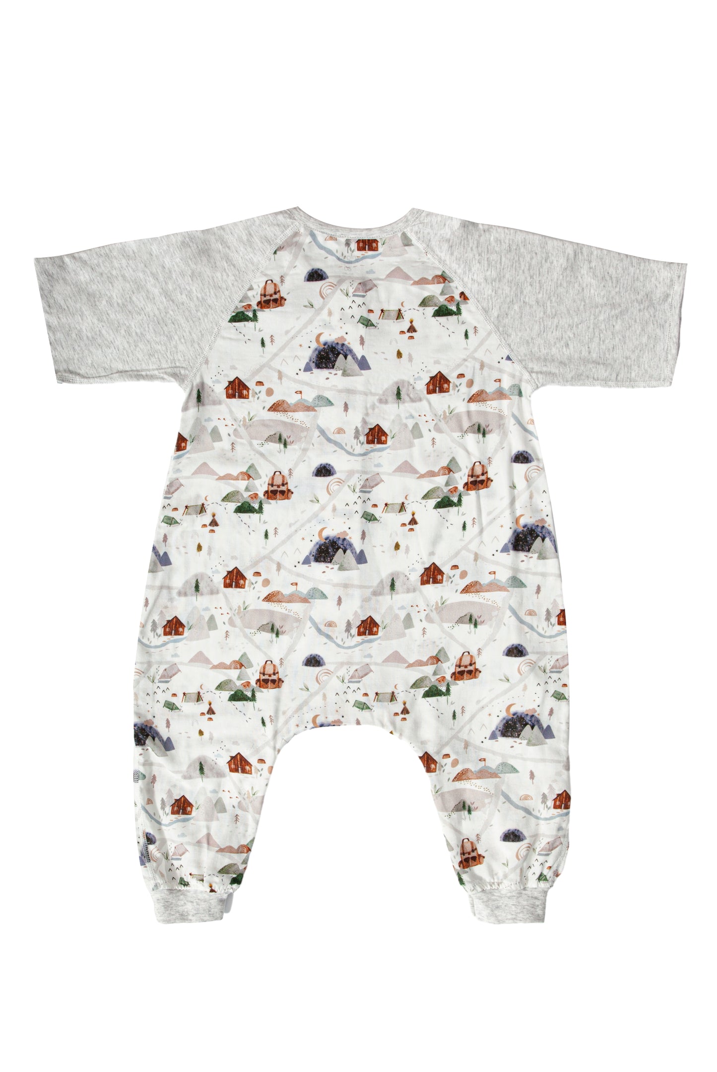 Wholesale Medium Sleeved Dark White Color Tailor Cotton Sleeping Bag White Label Manufacturer