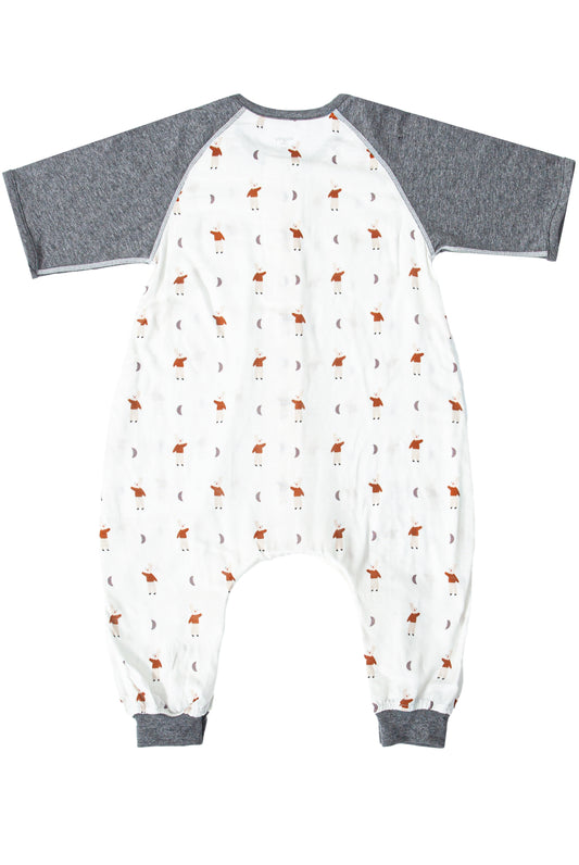 Wholesale Medium Sleeved Blue Color Tailor Cotton Sleeping Bag White Label Manufacturer