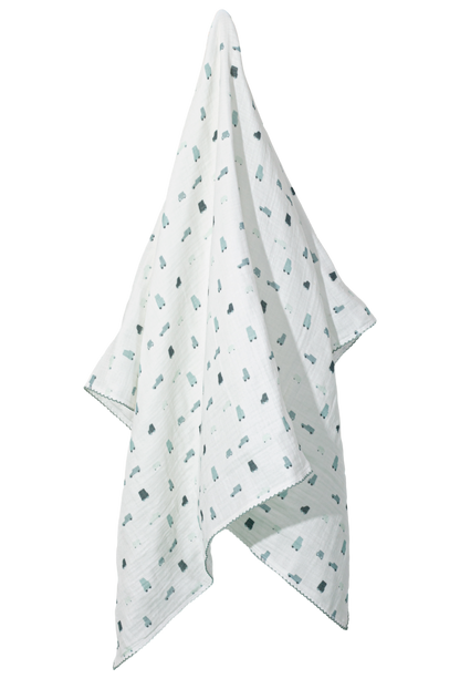 Wholesale Cotton Gauze Bath Towel Four-Layers Cotton Gauze Hook Edge Baby Bath Towel All Collection White Label Manufacturer