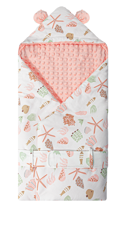 Wholesale Organic Newborn Baby Swaddle Red Blanket White Label Manufacturer