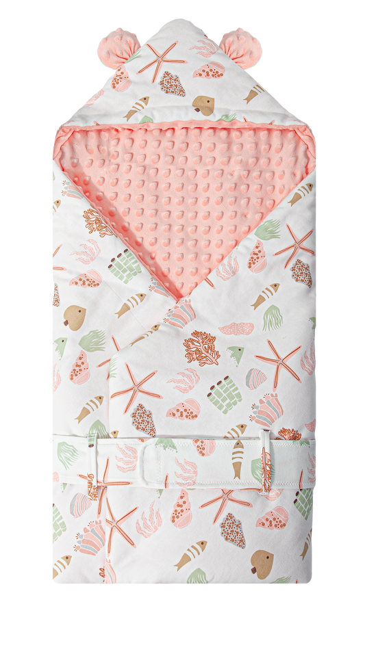 Wholesale Organic Newborn Baby Swaddle Red Blanket White Label Manufacturer