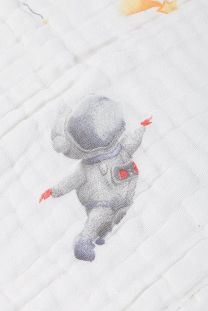 Wholesale Cotton Gauze Star Man Style Bath Towel(Six-Layers Cotton Gauze Bath Towel) White Label Manufacturer