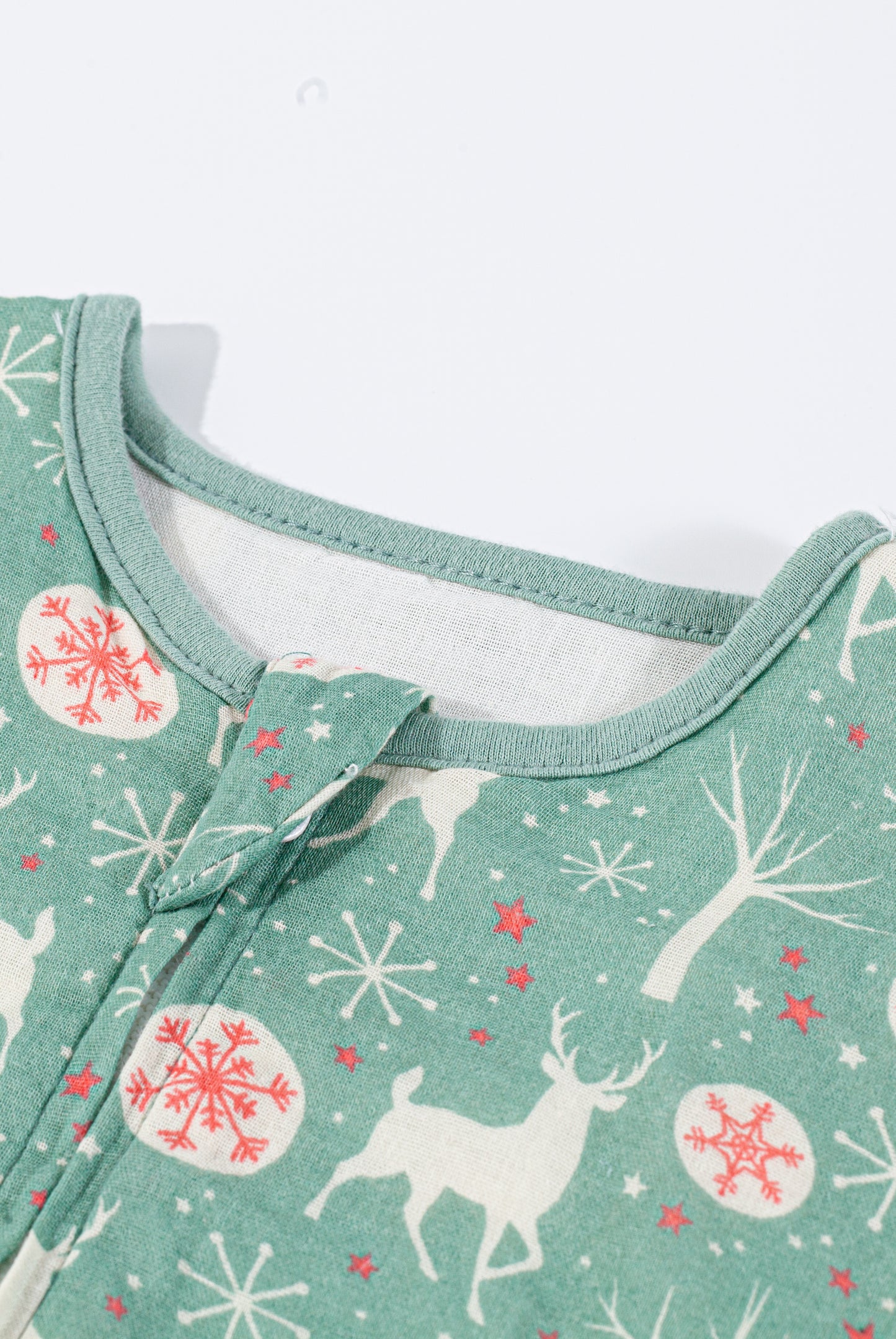 Wholesale Short-Sleeve Cotton Baby Green Color Sleeping Bag White Label Manufacturer