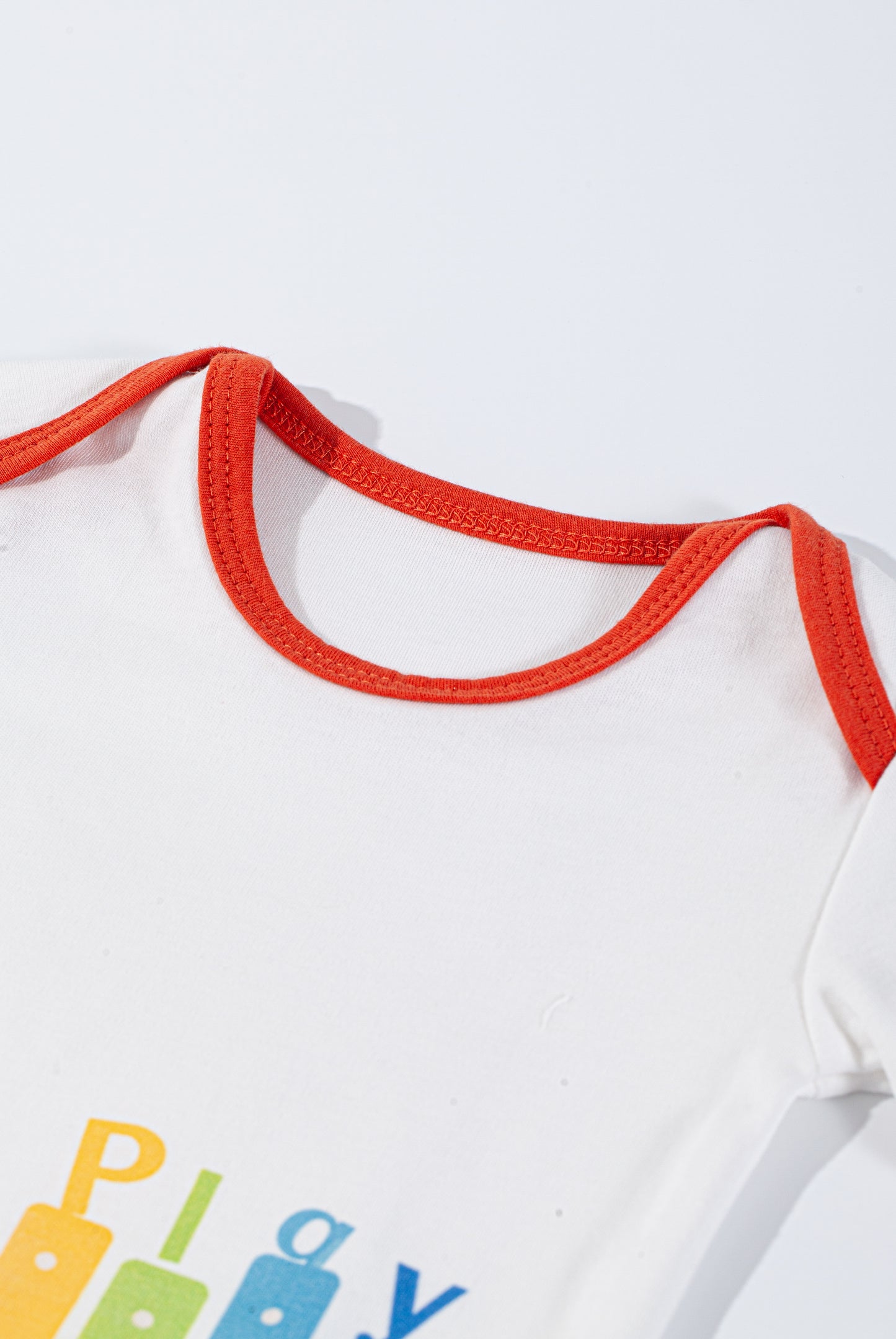 Wholesale Cotton Baby Red Tailor Color Jumpsuits White Label Manufacturer