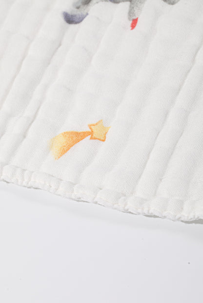 Wholesale Cotton Gauze Star Man Style Bath Towel(Six-Layers Cotton Gauze Bath Towel) White Label Manufacturer
