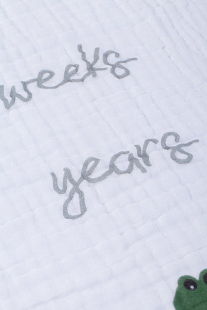 Wholesale Cotton Gauze Baby Blanket White Lable Manufacturer