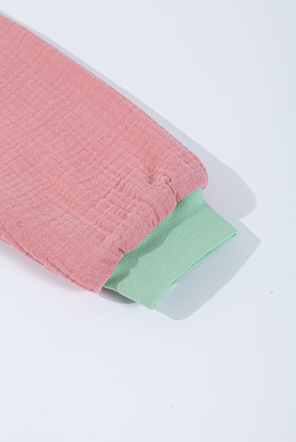 Wholesale 100 % Cotton Pink Red Color Baby Sleeping Bag White Label Manufacturer