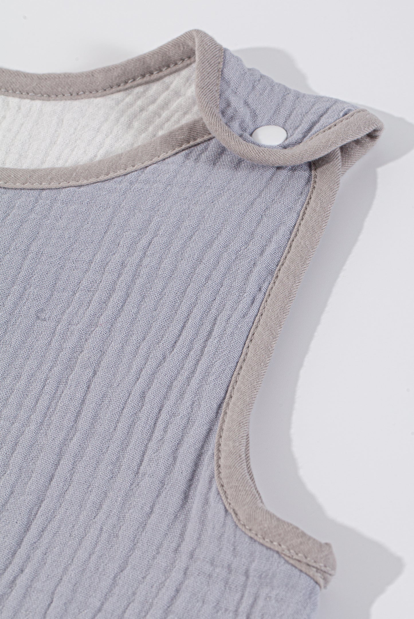 Wholesale Sleeveless Cotton Baby Sleeping Bag White Label Manufacturer