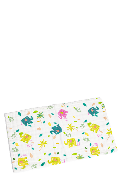 Wholesale Cotton Gauze Baby Handkerchief White Label Manufacturer