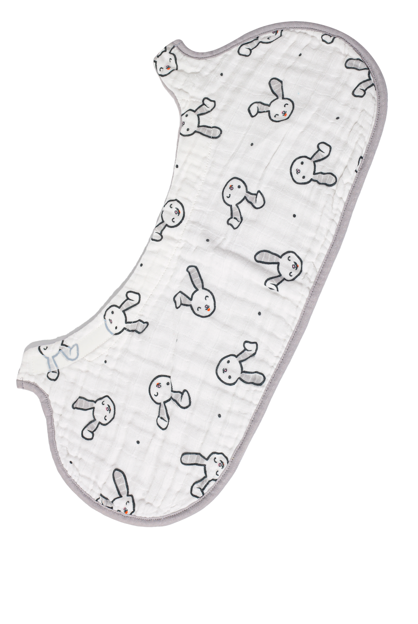 Wholesale Non-Slip Cotton Baby Bib White Label Manufacturer