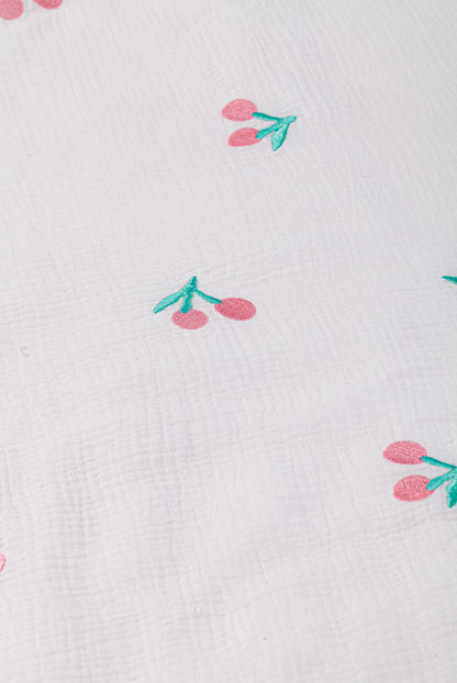 Wholesale Bamboo Cotton Baby Quilts With Embroidery White Label Manufacturer