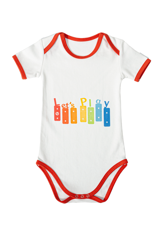 Wholesale Cotton Baby Red Tailor Color Jumpsuits White Label Manufacturer