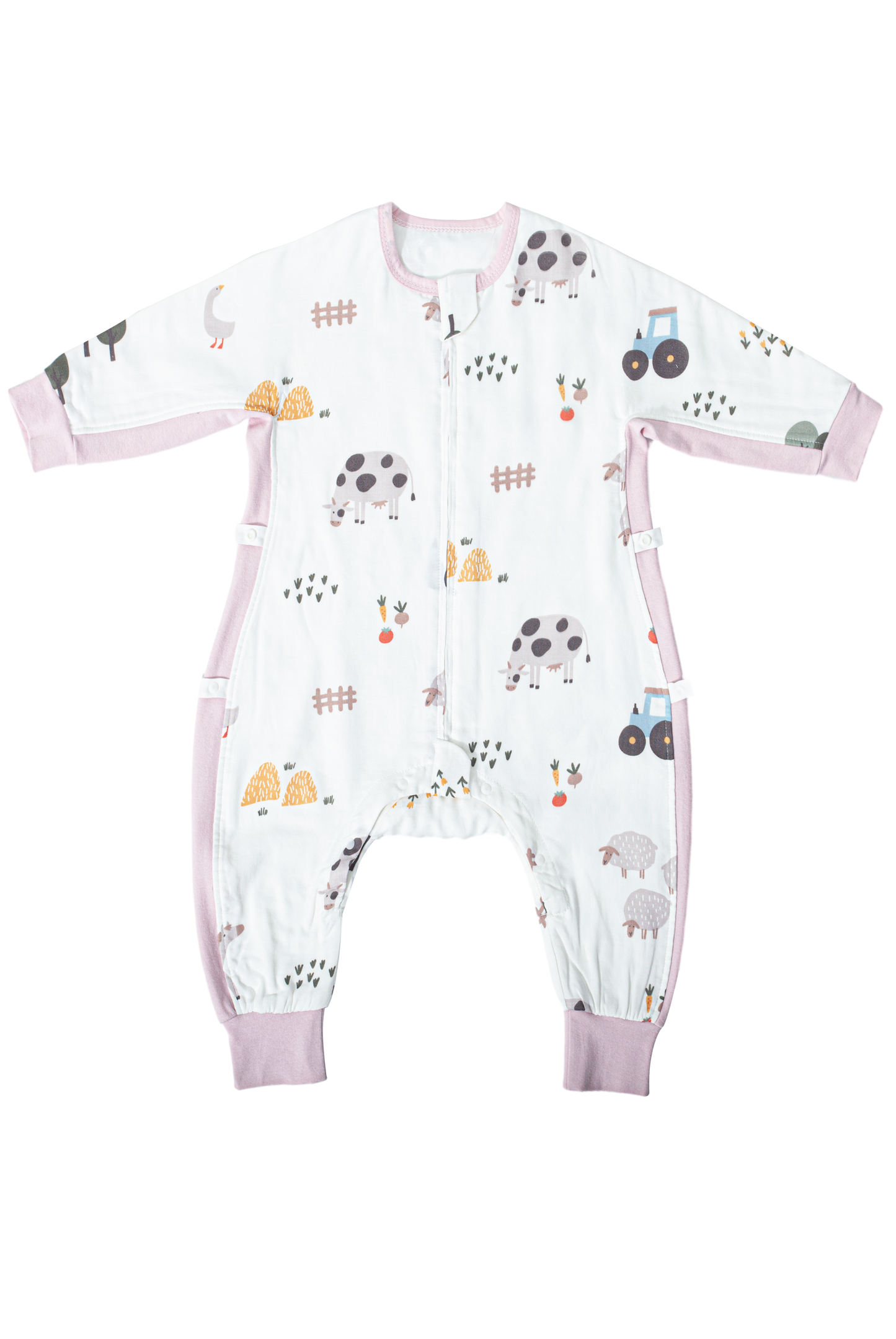 Wholesale Adjustable Long Sleeves Cotton Sleeping Bag White Label Manufacturer