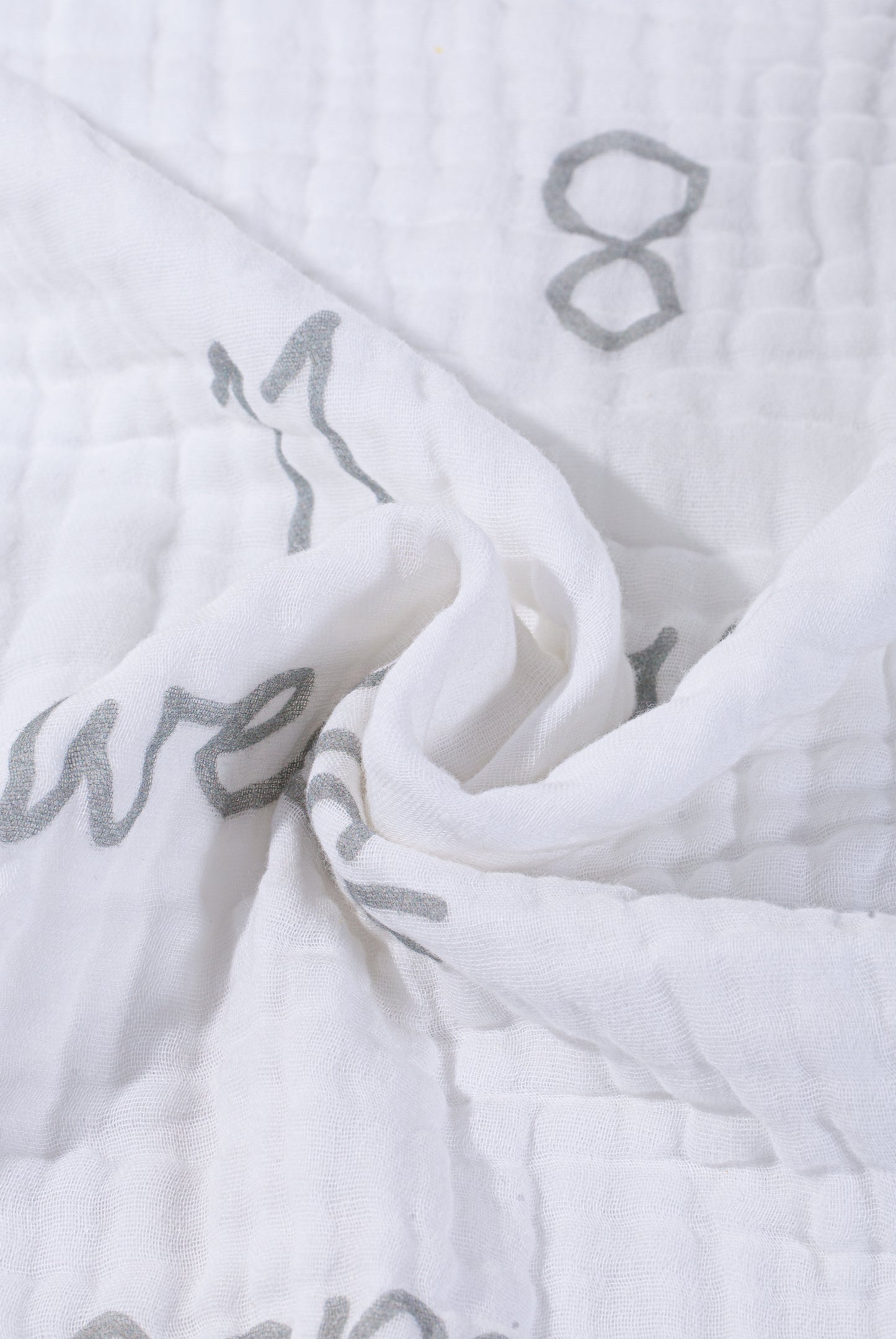 Wholesale Cotton Gauze Baby Blanket White Lable Manufacturer