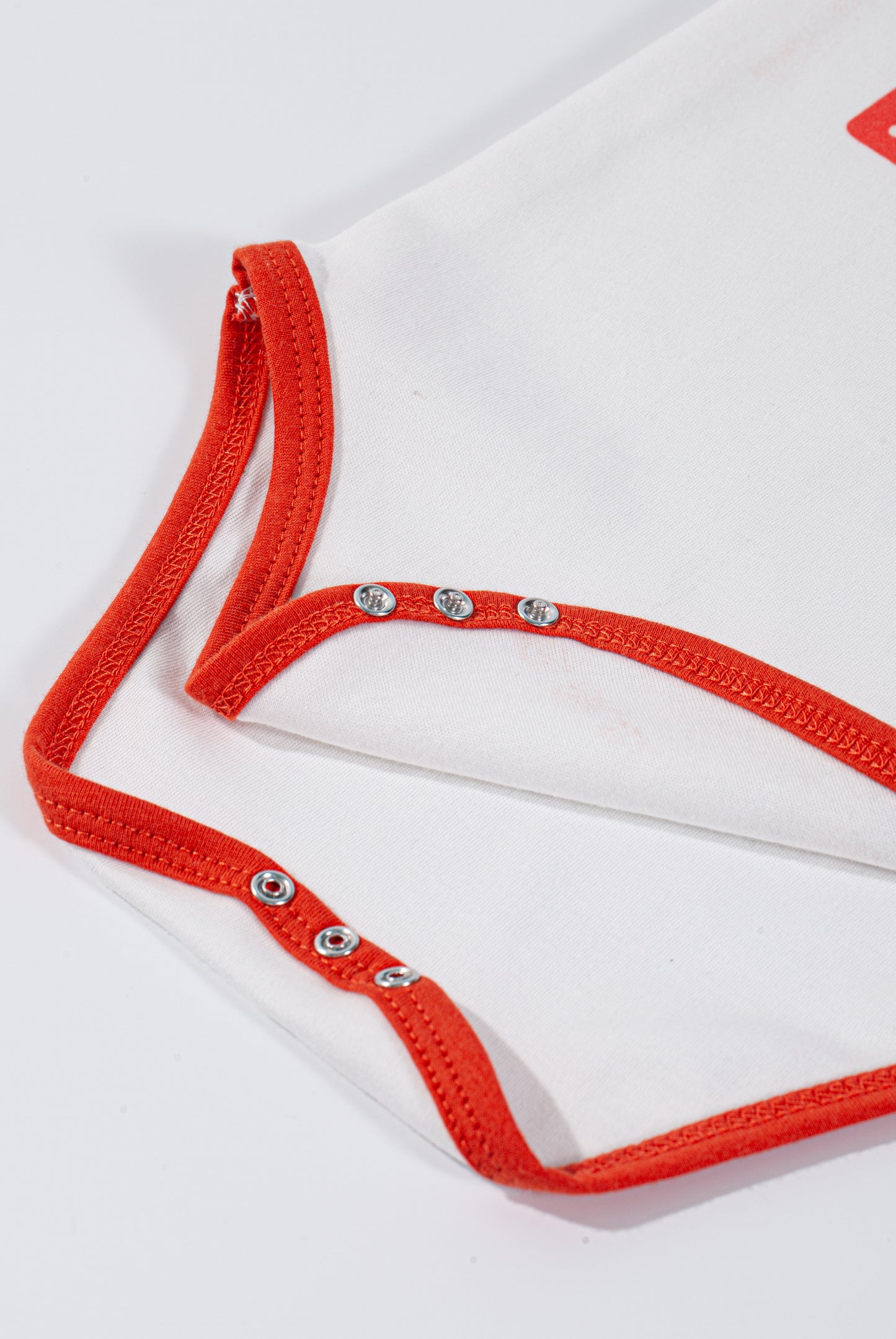 Wholesale Cotton Baby Red Tailor Color Jumpsuits White Label Manufacturer