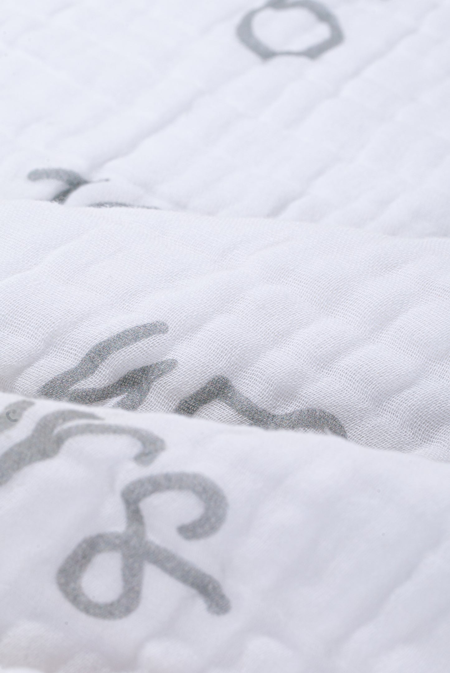 Wholesale Cotton Gauze Baby Blanket White Lable Manufacturer