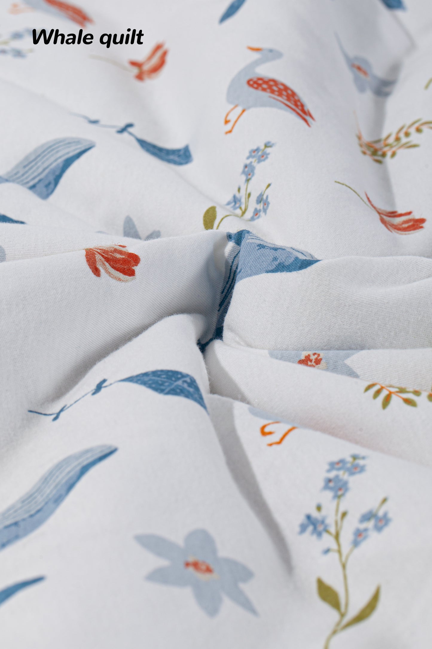 Wholesale Organic Newborn Baby Swaddle Blue Blanket White Label Manufacturer