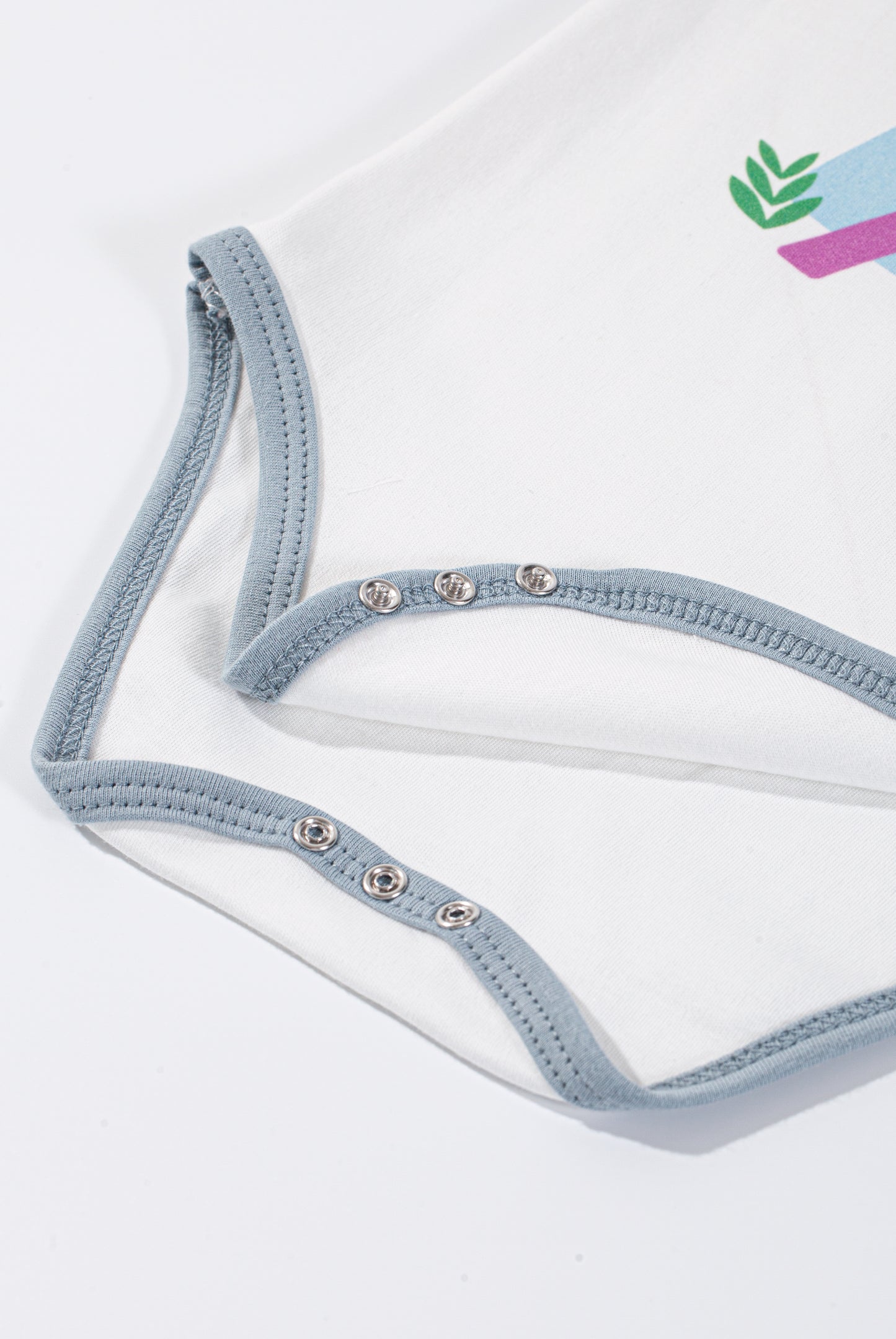 Wholesale Cotton Baby Blue Tailor Color Jumpsuits White Label Manufacturer